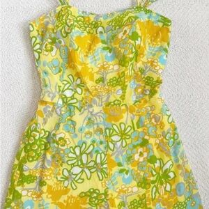1950’s Floral Swimsuit Playsuit Romper FREE SHIPPING